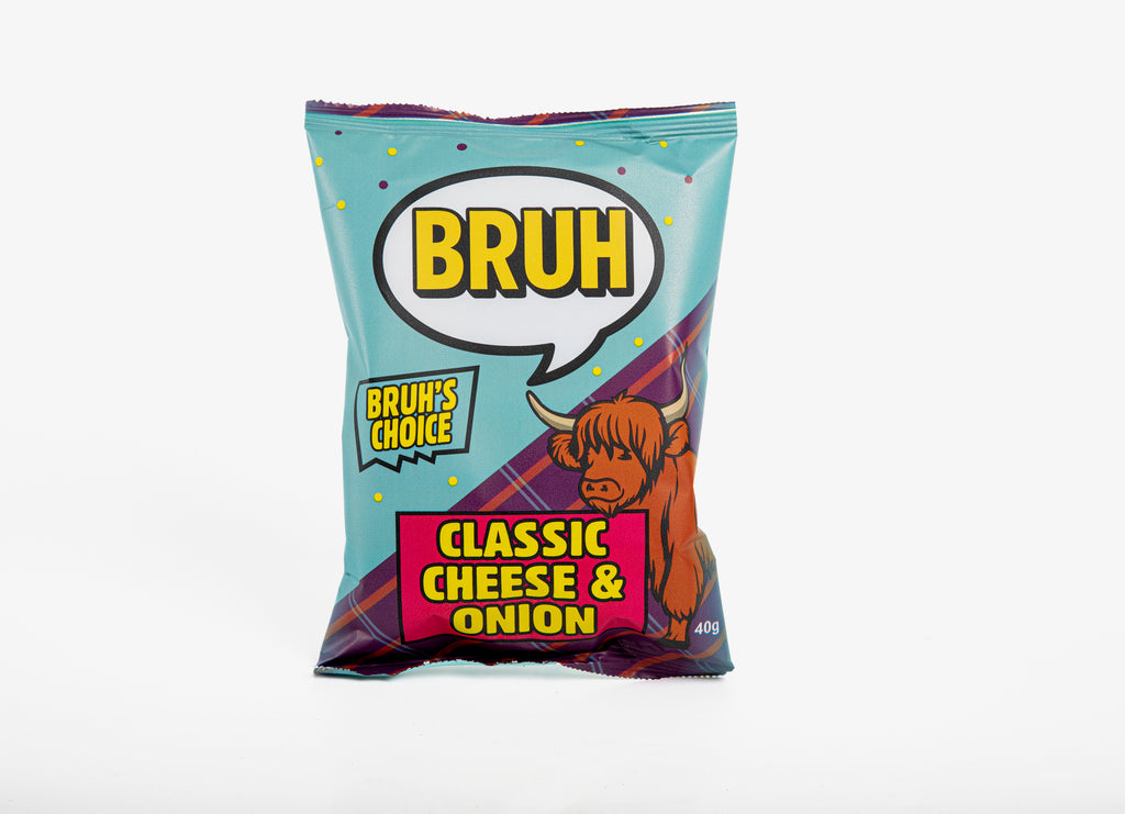 Classic Cheese & Onion Crisps (24 bags x 40g)