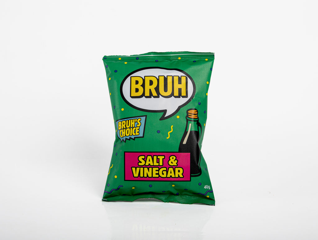 Salt & Vinegar Crisps (24 bags x 40g)